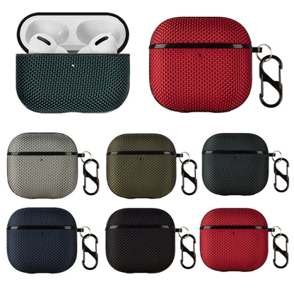Nylon Waterproof Wireless Earphone One-piece Case with Hook, For AirPods Pro 3, For AirPods 4
