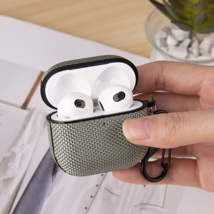Nylon Waterproof Wireless Earphone One-piece Case with Hook, For AirPods Pro 3, For AirPods 4