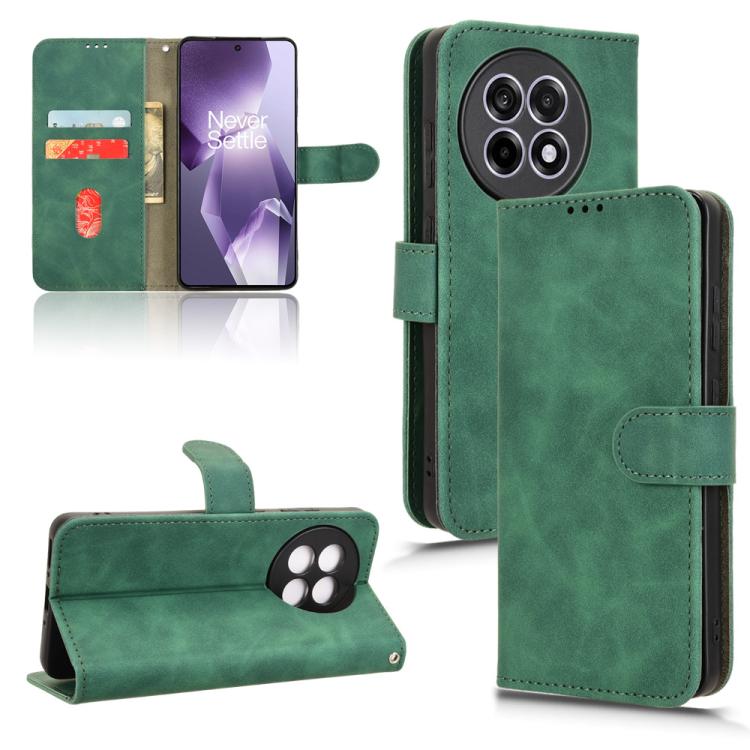 Skin Feel Magnetic Flip Leather Phone Case, For OnePlus Ace 5 Racing, For OnePlus 13T, For OnePlus Ace 5 / Ace 5 Pro, For OnePlus 13