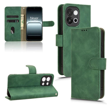 Skin Feel Magnetic Flip Leather Phone Case, For OnePlus Ace 5 Racing, For OnePlus 13T, For OnePlus Ace 5 / Ace 5 Pro, For OnePlus 13