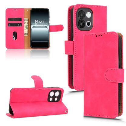 Skin Feel Magnetic Flip Leather Phone Case, For OnePlus Ace 5 Racing, For OnePlus 13T, For OnePlus Ace 5 / Ace 5 Pro, For OnePlus 13