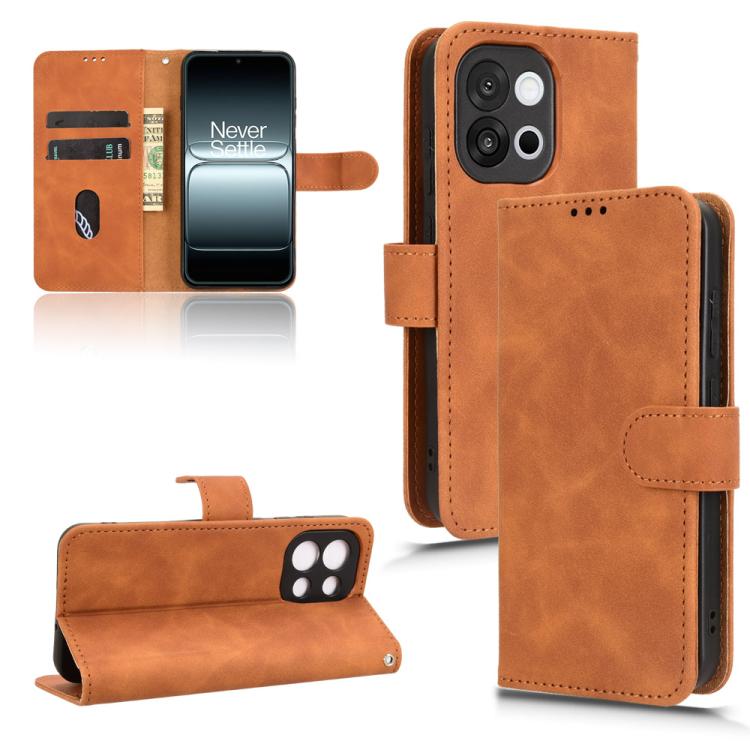 Skin Feel Magnetic Flip Leather Phone Case, For OnePlus Ace 5 Racing, For OnePlus 13T, For OnePlus Ace 5 / Ace 5 Pro, For OnePlus 13