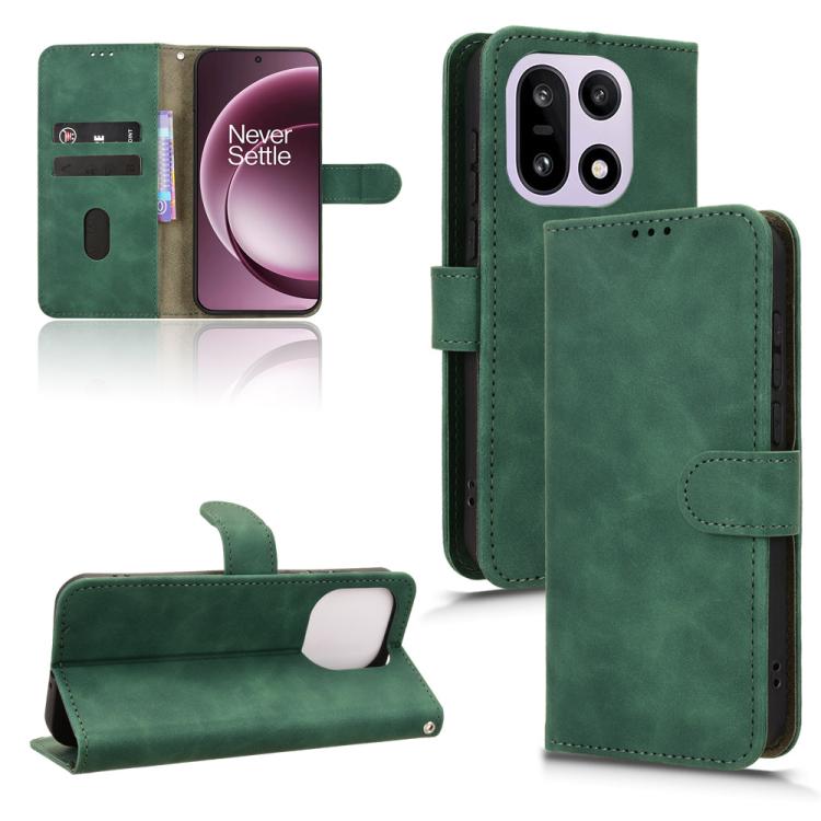 Skin Feel Magnetic Flip Leather Phone Case, For OnePlus Turbo 6V, For OnePlus Ace 6, For OnePlus 15, For OnePlus Ace 5 Ultra
