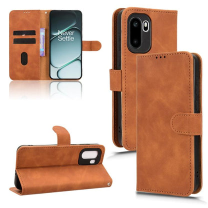 Skin Feel Magnetic Flip Leather Phone Case, For OnePlus Turbo 6V, For OnePlus Ace 6, For OnePlus 15, For OnePlus Ace 5 Ultra