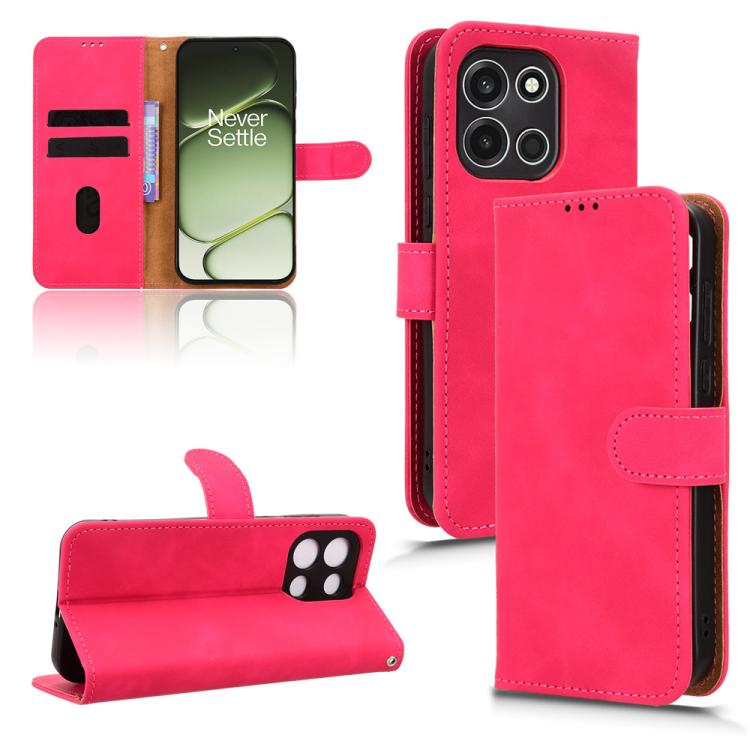 Skin Feel Magnetic Flip Leather Phone Case, For OnePlus N6 4G, For OnePlus Ace 6 Ultra, For OnePlus Turbo 6 / Nord 6, For OnePlus 15T