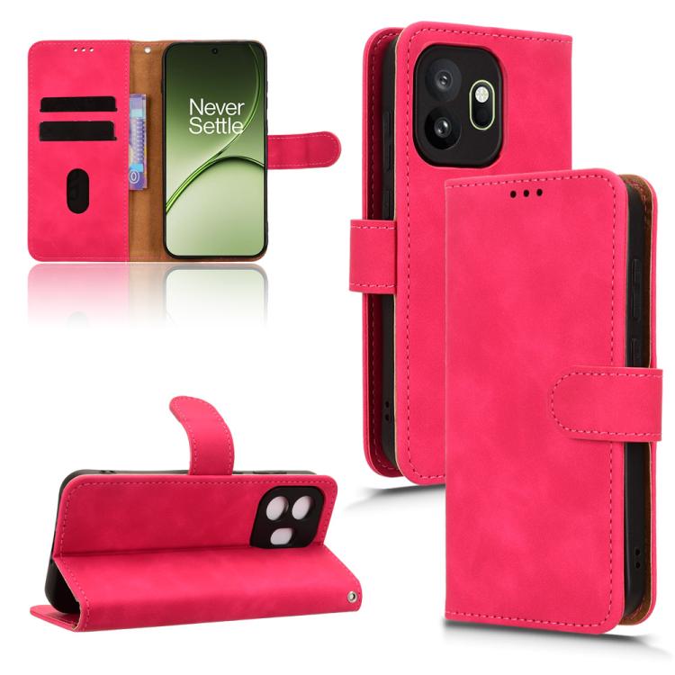 Skin Feel Magnetic Flip Leather Phone Case, For OnePlus N6 4G, For OnePlus Ace 6 Ultra, For OnePlus Turbo 6 / Nord 6, For OnePlus 15T