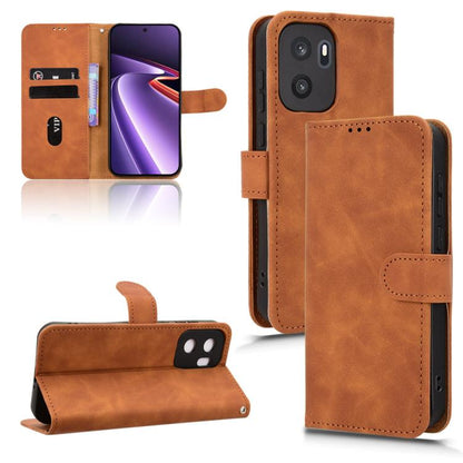 Skin Feel Magnetic Flip Leather Phone Case, For OnePlus N6 4G, For OnePlus Ace 6 Ultra, For OnePlus Turbo 6 / Nord 6, For OnePlus 15T