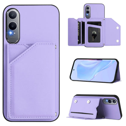 Skin Feel Four Card Slots Phone Case with Wrist Strap, For OnePlus 13T, For OnePlus Ace 5 / Ace 5 Pro, For OnePlus Nord 4, For OnePlus Nord CE4 Lite 5G