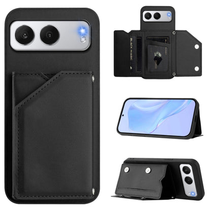 Skin Feel Four Card Slots Phone Case with Wrist Strap, For OnePlus 13T, For OnePlus Ace 5 / Ace 5 Pro, For OnePlus Nord 4, For OnePlus Nord CE4 Lite 5G