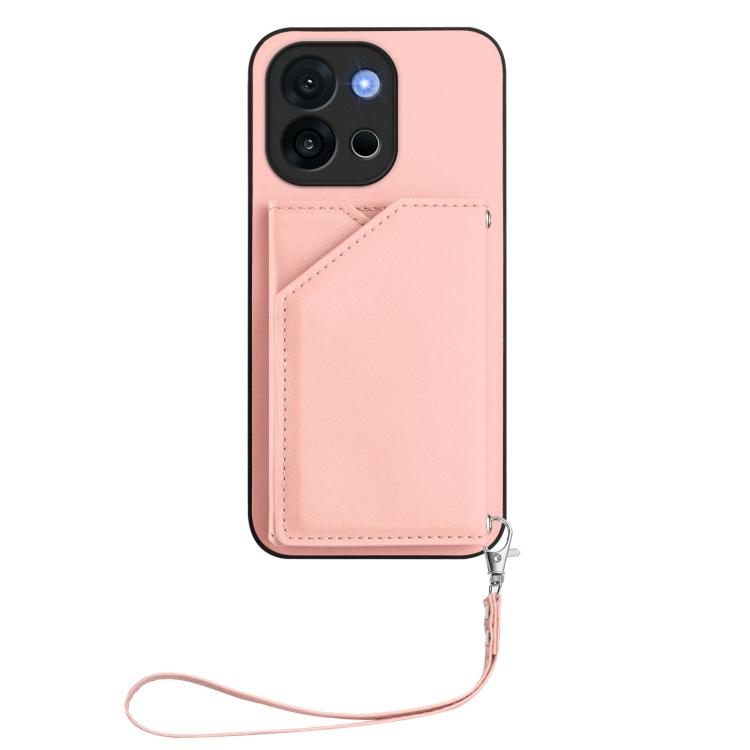 Skin Feel Four Card Slots Phone Case with Wrist Strap, For OnePlus 13T, For OnePlus Ace 5 / Ace 5 Pro, For OnePlus Nord 4, For OnePlus Nord CE4 Lite 5G