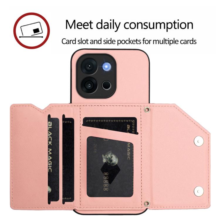 Skin Feel Four Card Slots Phone Case with Wrist Strap, For OnePlus 13T, For OnePlus Ace 5 / Ace 5 Pro, For OnePlus Nord 4, For OnePlus Nord CE4 Lite 5G
