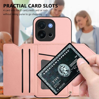 Skin Feel Four Card Slots Phone Case with Wrist Strap, For OnePlus 13T, For OnePlus Ace 5 / Ace 5 Pro, For OnePlus Nord 4, For OnePlus Nord CE4 Lite 5G