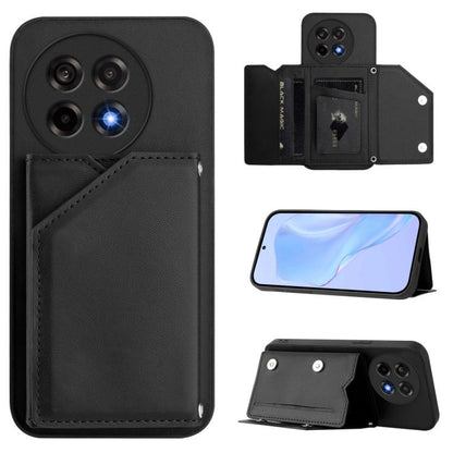 Skin Feel Four Card Slots Phone Case with Wrist Strap, For OnePlus 13T, For OnePlus Ace 5 / Ace 5 Pro, For OnePlus Nord 4, For OnePlus Nord CE4 Lite 5G
