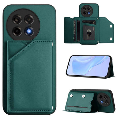 Skin Feel Four Card Slots Phone Case with Wrist Strap, For OnePlus 13T, For OnePlus Ace 5 / Ace 5 Pro, For OnePlus Nord 4, For OnePlus Nord CE4 Lite 5G