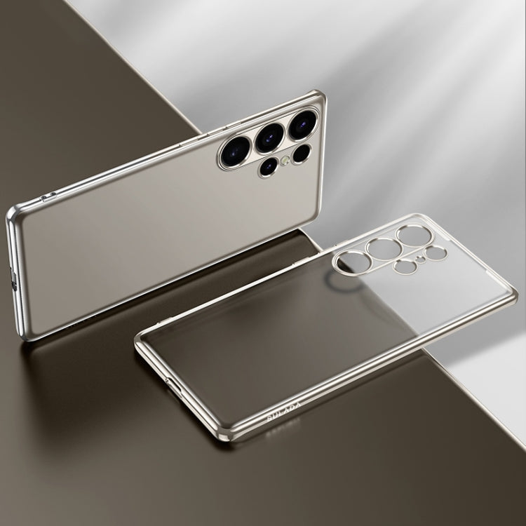 SULADA Electroplating Frosted TPU Phone Case, For Samsung Galaxy S25 5G, For Samsung Galaxy S25+ 5G, For Samsung Galaxy S25 Ultra 5G