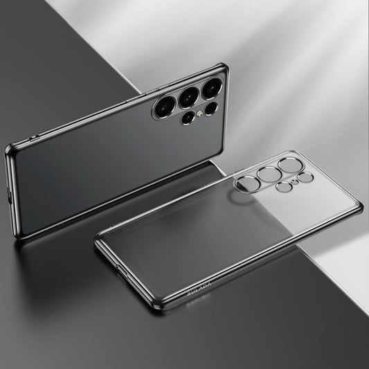 SULADA Electroplating Frosted TPU Phone Case, For Samsung Galaxy S25 5G, For Samsung Galaxy S25+ 5G, For Samsung Galaxy S25 Ultra 5G