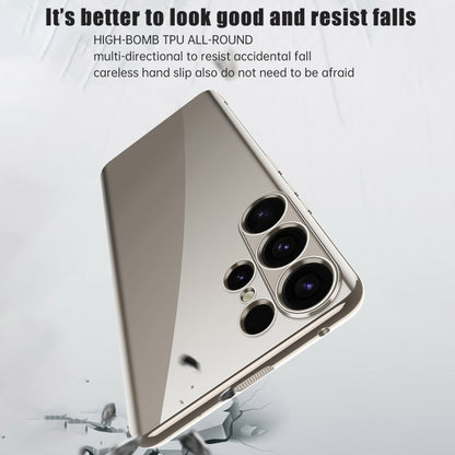 SULADA Electroplating Frosted TPU Phone Case, For Samsung Galaxy S25 5G, For Samsung Galaxy S25+ 5G, For Samsung Galaxy S25 Ultra 5G
