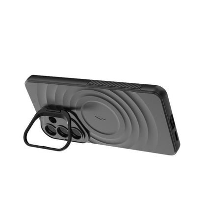 Lens Frame Bracket Corrugated MagSafe Phone Case, For Samsung Galaxy S26+ 5G, For Samsung Galaxy S26 Ultra 5G, For Samsung Galaxy S26 5G, For Samsung Galaxy S25 5G