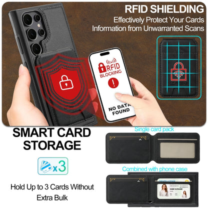 LC.IMEEKE L3 Series Detachable RFID Card Bag Magsafe Phone Case, For Samsung Galaxy S24 Ultra 5G, For Samsung Galaxy S24+ 5G, For Samsung Galaxy S24 5G, For Samsung Galaxy S23 FE 5G