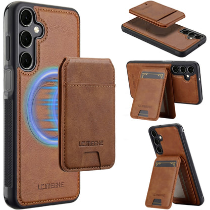 LC.IMEEKE L3 Series Detachable RFID Card Bag Magsafe Phone Case, For Samsung Galaxy S24 Ultra 5G, For Samsung Galaxy S24+ 5G, For Samsung Galaxy S24 5G, For Samsung Galaxy S23 FE 5G