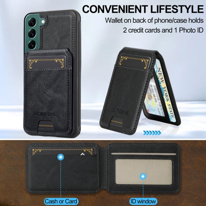 LC.IMEEKE L3 Series Detachable RFID Card Bag Magsafe Phone Case, For Samsung Galaxy S21+ 5G, For Samsung Galaxy S21 Ultra 5G