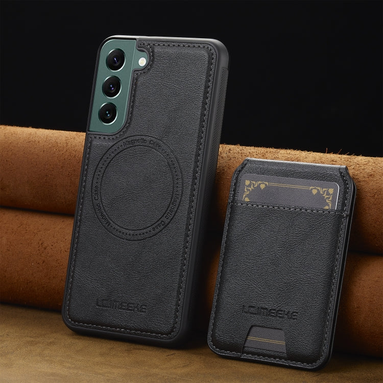 LC.IMEEKE L3 Series Detachable RFID Card Bag Magsafe Phone Case, For Samsung Galaxy S22 5G, For Samsung Galaxy S21 FE 5G, For Samsung Galaxy S21 5G, For Samsung Galaxy S21+ 5G