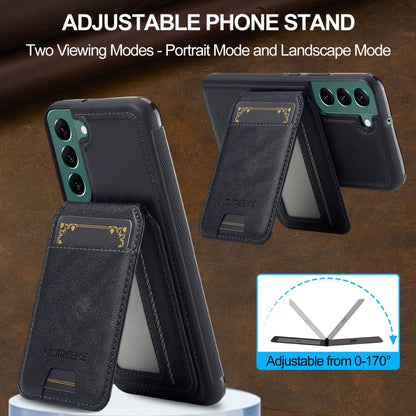 LC.IMEEKE L3 Series Detachable RFID Card Bag Magsafe Phone Case, For Samsung Galaxy S22 5G, For Samsung Galaxy S21 FE 5G, For Samsung Galaxy S21 5G, For Samsung Galaxy S21+ 5G