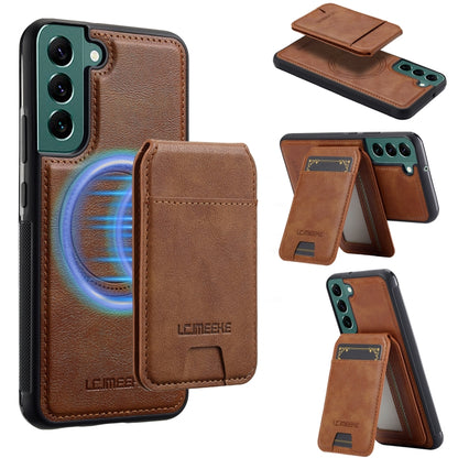 LC.IMEEKE L3 Series Detachable RFID Card Bag Magsafe Phone Case, For Samsung Galaxy S23 FE 5G, For Samsung Galaxy S23 Ultra 5G, For Samsung Galaxy S20 FE, For Samsung Galaxy S22 Ultra 5G