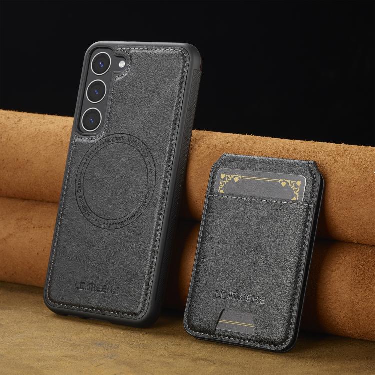 LC.IMEEKE L3 Series Detachable RFID Card Bag Magsafe Phone Case, For Samsung Galaxy S25 5G, For Samsung Galaxy S25+ 5G, For Samsung Galaxy S25 Ultra 5G, For Samsung Galaxy S24 FE 5G