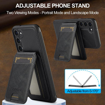 LC.IMEEKE L3 Series Detachable RFID Card Bag Magsafe Phone Case, For Samsung Galaxy S25 5G, For Samsung Galaxy S25+ 5G, For Samsung Galaxy S25 Ultra 5G, For Samsung Galaxy S24 FE 5G