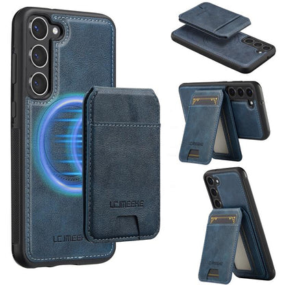 LC.IMEEKE L3 Series Detachable RFID Card Bag Magsafe Phone Case, For Samsung Galaxy S25 Edge 5G, For Samsung Galaxy S25 5G, For Samsung Galaxy S25+ 5G, For Samsung Galaxy S25 Ultra 5G