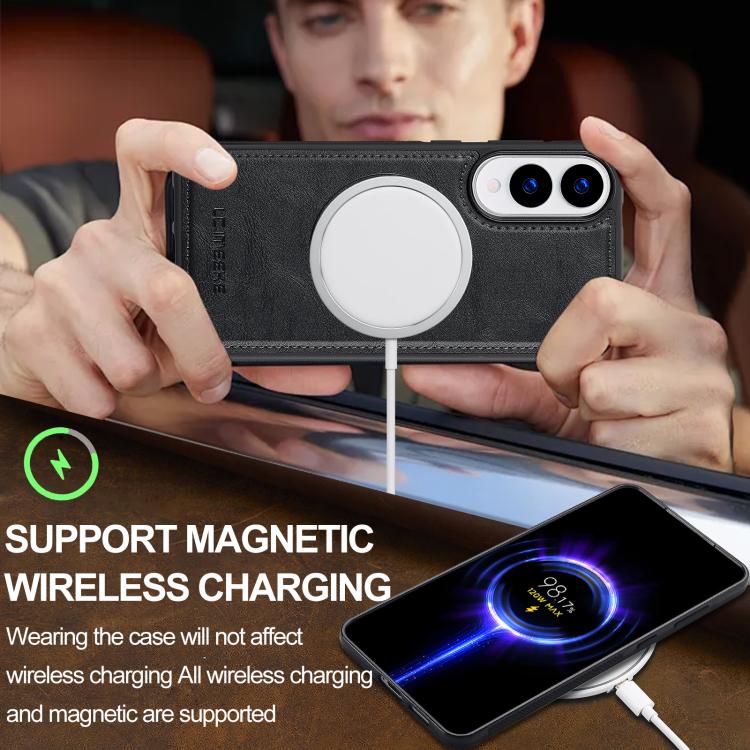 LC.IMEEKE L3 Series Detachable RFID Card Bag Magsafe Phone Case, For Samsung Galaxy S25 Edge 5G, For Samsung Galaxy S25 5G, For Samsung Galaxy S25+ 5G, For Samsung Galaxy S25 Ultra 5G