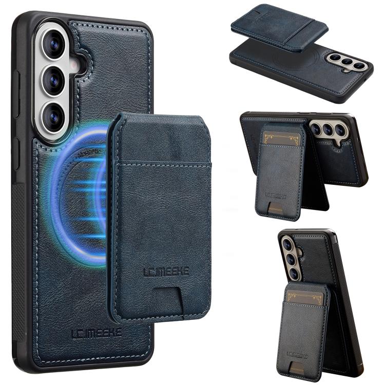 LC.IMEEKE L3 Series Detachable RFID Card Bag Magsafe Phone Case, For Samsung Galaxy S26+ 5G, For Samsung Galaxy S26 Ultra 5G, For Samsung Galaxy S26 5G, For Samsung Galaxy S25 Edge 5G