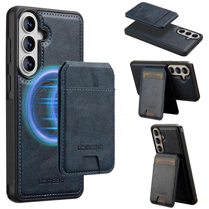 LC.IMEEKE L3 Series Detachable RFID Card Bag Magsafe Phone Case, For Samsung Galaxy S26+ 5G, For Samsung Galaxy S26 Ultra 5G, For Samsung Galaxy S26 5G, For Samsung Galaxy S25 Edge 5G