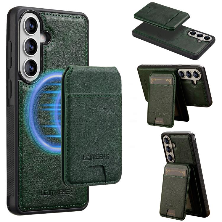 LC.IMEEKE L3 Series Detachable RFID Card Bag Magsafe Phone Case, For Samsung Galaxy S26+ 5G, For Samsung Galaxy S26 Ultra 5G, For Samsung Galaxy S26 5G, For Samsung Galaxy S25 Edge 5G