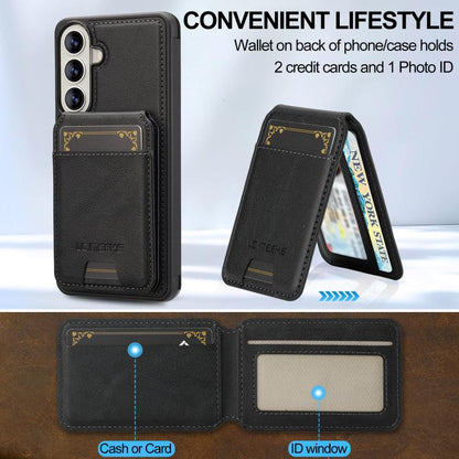 LC.IMEEKE L3 Series Detachable RFID Card Bag Magsafe Phone Case, For Samsung Galaxy S26+ 5G, For Samsung Galaxy S26 Ultra 5G, For Samsung Galaxy S26 5G, For Samsung Galaxy S25 Edge 5G