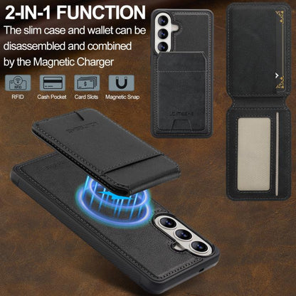 LC.IMEEKE L3 Series Detachable RFID Card Bag Magsafe Phone Case, For Samsung Galaxy S26+ 5G, For Samsung Galaxy S26 Ultra 5G, For Samsung Galaxy S26 5G, For Samsung Galaxy S25 Edge 5G