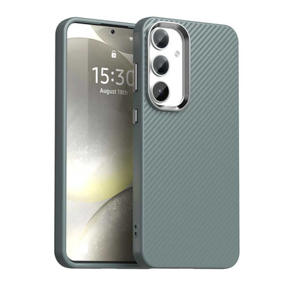 Carbon Fiber Series IMD Phone Case, For Samsung Galaxy S25 Ultra 5G, For Samsung Galaxy S24 FE 5G, For Samsung Galaxy S24+ 5G, For Samsung Galaxy S24 5G, For Samsung Galaxy S23 FE 5G, For Samsung Galaxy S23 Ultra 5G, For Samsung Galaxy S23+ 5G