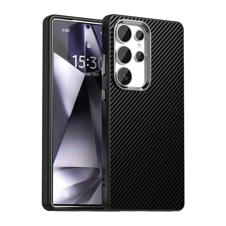 Carbon Fiber Series IMD Phone Case, For Samsung Galaxy S25 Ultra 5G, For Samsung Galaxy S24 FE 5G, For Samsung Galaxy S24+ 5G, For Samsung Galaxy S24 5G, For Samsung Galaxy S23 FE 5G, For Samsung Galaxy S23 Ultra 5G, For Samsung Galaxy S23+ 5G