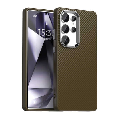 Carbon Fiber Series IMD Phone Case, For Samsung Galaxy S25 Ultra 5G, For Samsung Galaxy S24 FE 5G, For Samsung Galaxy S24+ 5G, For Samsung Galaxy S24 5G, For Samsung Galaxy S23 FE 5G, For Samsung Galaxy S23 Ultra 5G, For Samsung Galaxy S23+ 5G