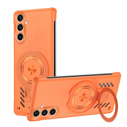 Ice Sense Series Graphene Cooling MagSafe Holder Phone Case, For Samsung Galaxy S24 5G, For Samsung Galaxy S23 Ultra 5G, For Samsung Galaxy S23+ 5G, For Samsung Galaxy S23 5G, For Samsung Galaxy S22 Ultra 5G, For Samsung Galaxy S22+ 5G                 ...