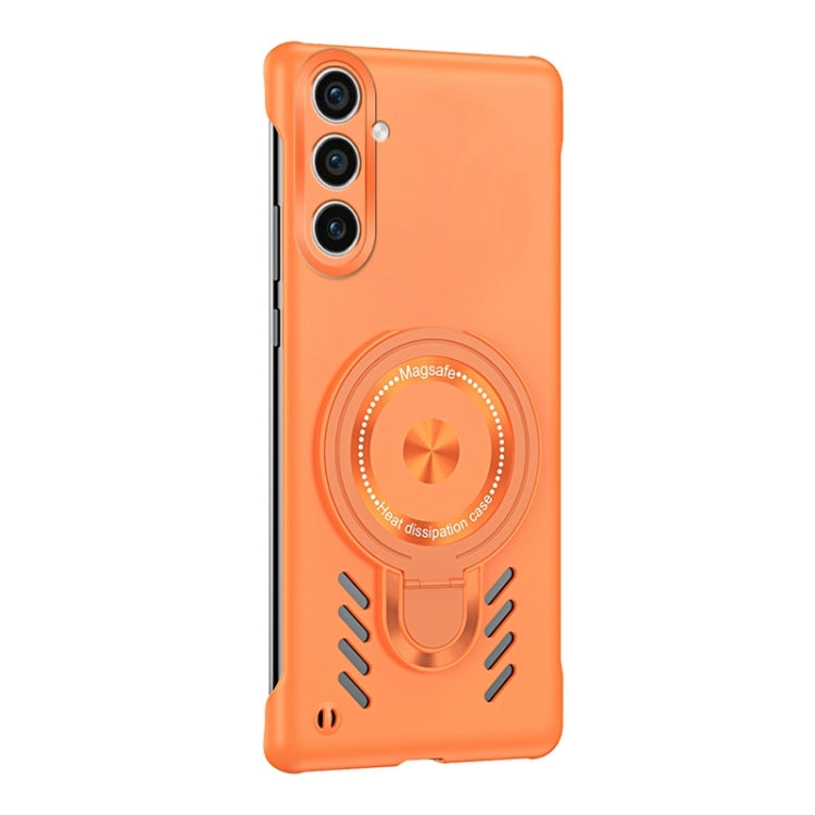 Ice Sense Series Graphene Cooling MagSafe Holder Phone Case, For Samsung Galaxy S24 5G, For Samsung Galaxy S23 Ultra 5G, For Samsung Galaxy S23+ 5G, For Samsung Galaxy S23 5G, For Samsung Galaxy S22 Ultra 5G, For Samsung Galaxy S22+ 5G                 ...