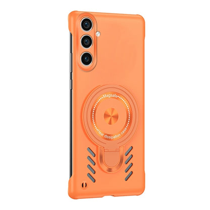 Ice Sense Series Graphene Cooling MagSafe Holder Phone Case, For Samsung Galaxy S24 5G, For Samsung Galaxy S23 Ultra 5G, For Samsung Galaxy S23+ 5G, For Samsung Galaxy S23 5G, For Samsung Galaxy S22 Ultra 5G, For Samsung Galaxy S22+ 5G                 ...