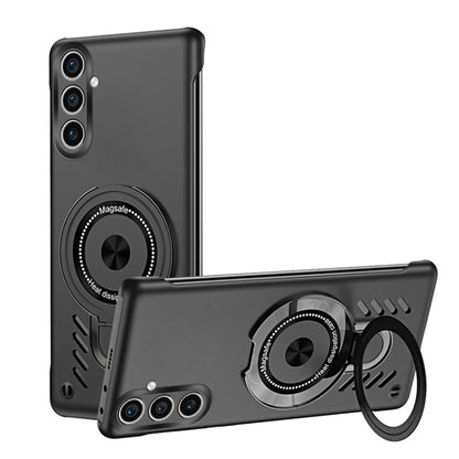 Ice Sense Series Graphene Cooling MagSafe Holder Phone Case, For Samsung Galaxy S25 5G, For Samsung Galaxy S25+ 5G, For Samsung Galaxy S25 Ultra 5G, For Samsung Galaxy S24 Ultra 5G, For Samsung Galaxy S24+ 5G, For Samsung Galaxy S24 5G�����������������...