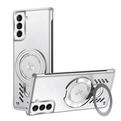 Ice Sense Series Graphene Cooling MagSafe Holder Phone Case, For Samsung Galaxy S23 5G, For Samsung Galaxy S22 Ultra 5G, For Samsung Galaxy S22+ 5G, For Samsung Galaxy S22 5G, For Samsung Galaxy S21 5G, For Samsung Galaxy S21+ 5G                       ...