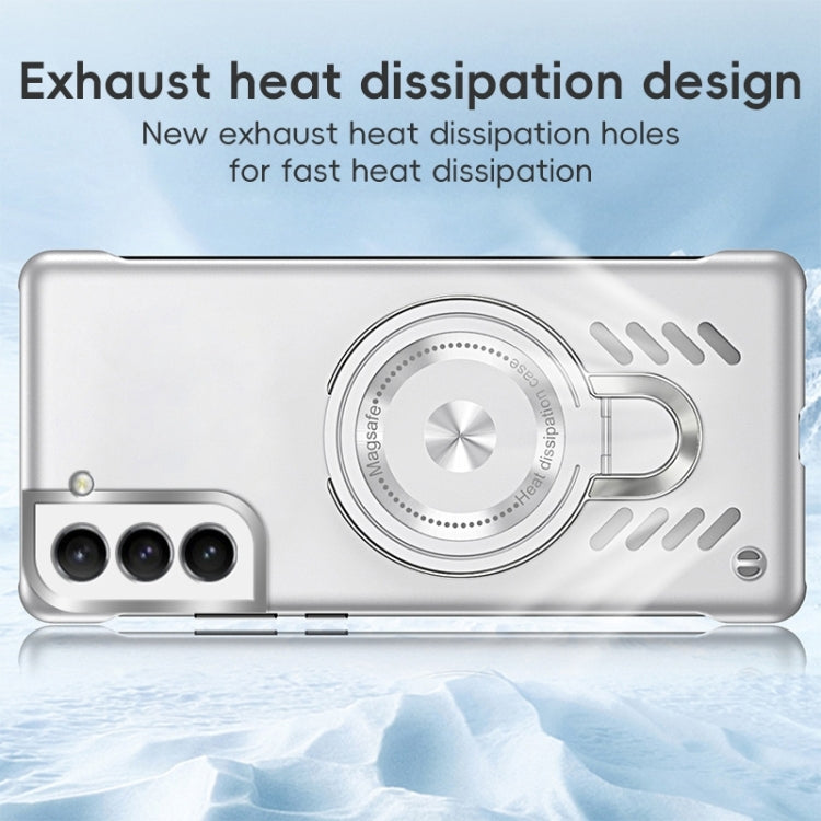Ice Sense Series Graphene Cooling MagSafe Holder Phone Case, For Samsung Galaxy S21+ 5G, For Samsung Galaxy S21 Ultra 5G