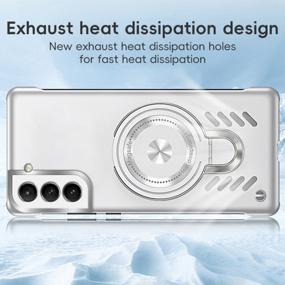 Ice Sense Series Graphene Cooling MagSafe Holder Phone Case, For Samsung Galaxy S21+ 5G, For Samsung Galaxy S21 Ultra 5G