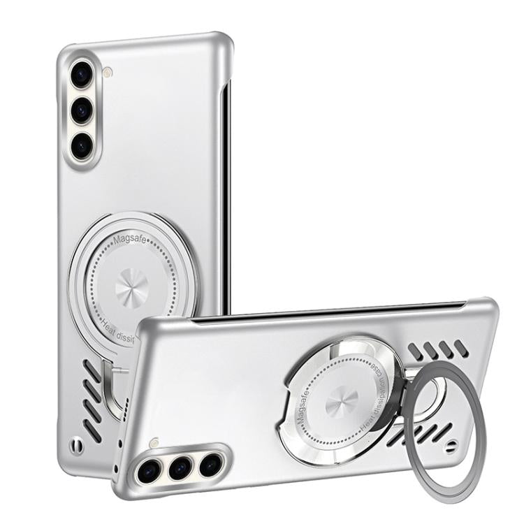 Ice Sense Series Graphene Cooling MagSafe Holder Phone Case, For Samsung Galaxy S25 5G, For Samsung Galaxy S25+ 5G, For Samsung Galaxy S25 Ultra 5G, For Samsung Galaxy S24 Ultra 5G, For Samsung Galaxy S24+ 5G, For Samsung Galaxy S24 5G�����������������...