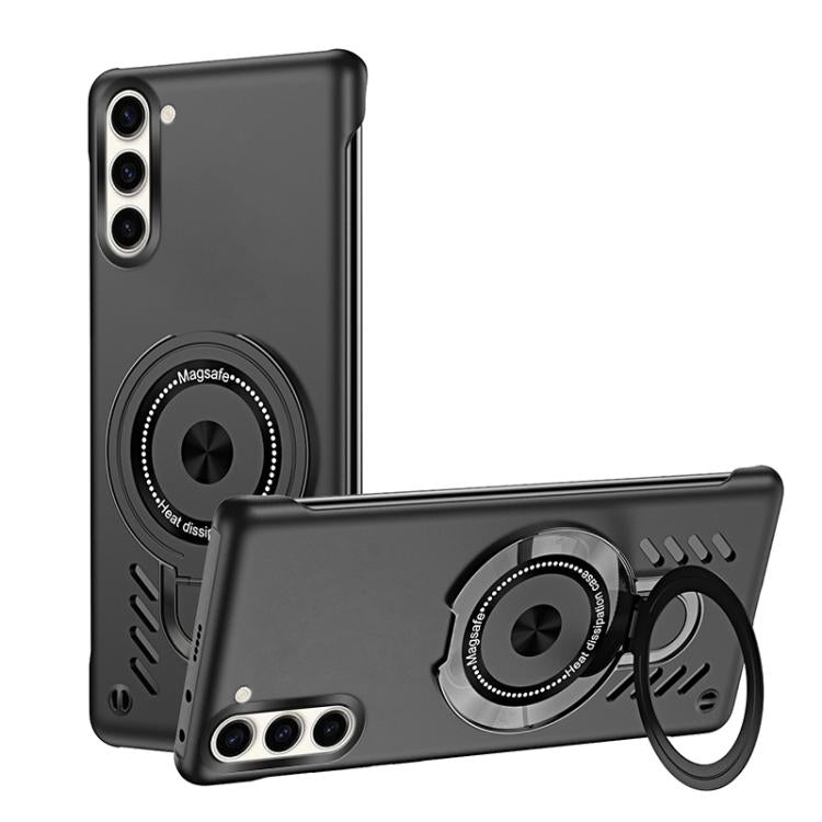 Ice Sense Series Graphene Cooling MagSafe Holder Phone Case, For Samsung Galaxy S25 5G, For Samsung Galaxy S25+ 5G, For Samsung Galaxy S25 Ultra 5G, For Samsung Galaxy S24 Ultra 5G, For Samsung Galaxy S24+ 5G, For Samsung Galaxy S24 5G�����������������...