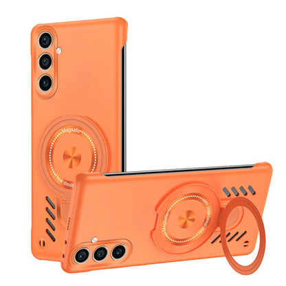 Ice Sense Series Graphene Cooling MagSafe Holder Phone Case, For Samsung Galaxy S26+ 5G, For Samsung Galaxy S26 Ultra 5G, For Samsung Galaxy S26 5G, For Samsung Galaxy S25 5G, For Samsung Galaxy S25+ 5G, For Samsung Galaxy S25 Ultra 5G                 ...